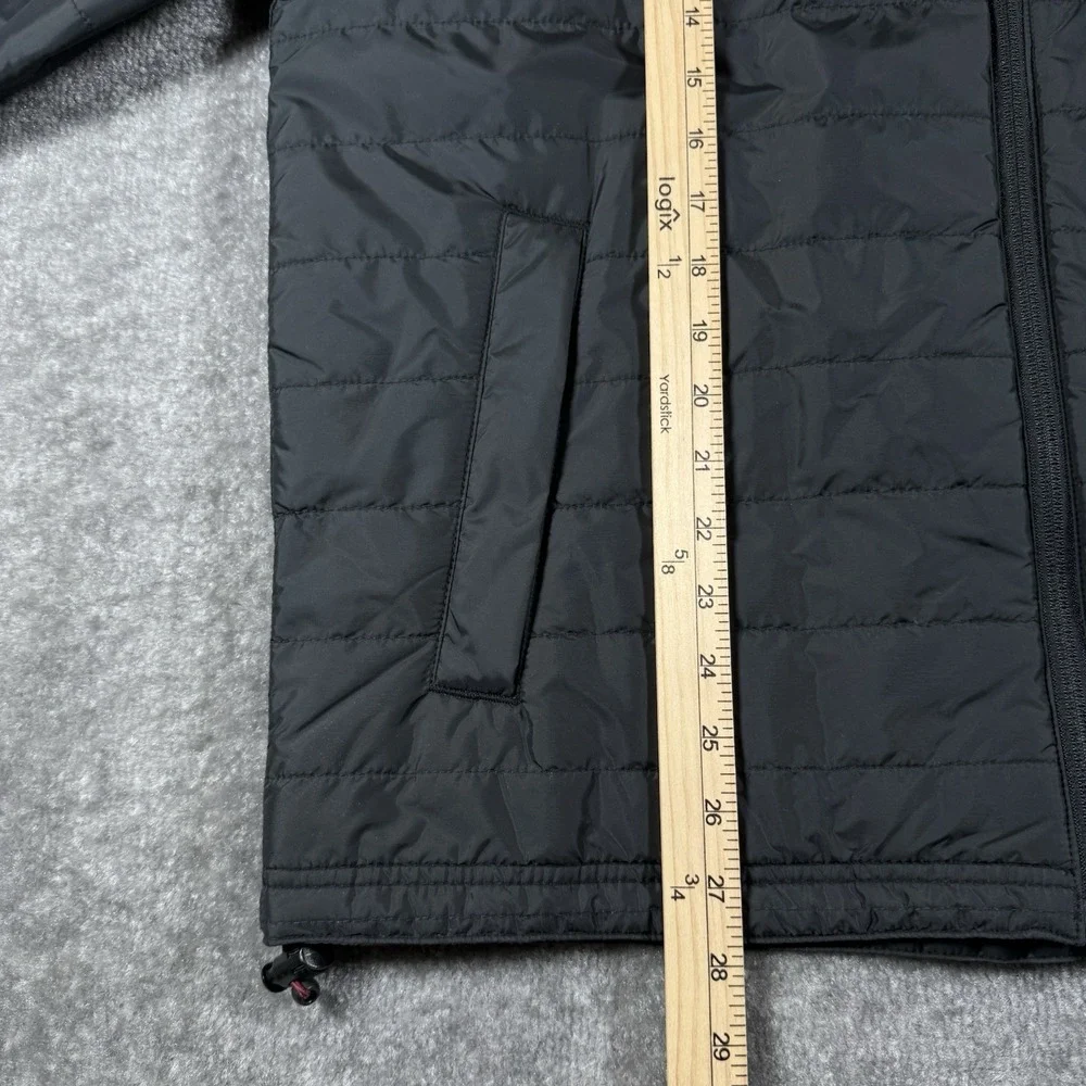 NWT Carhartt Gilliam Jacket Men's Medium Black Insulated Quilted Full Zip